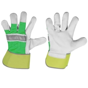 Gants de travail de qualité supérieure en cuir de vachette grainé, résistants aux coupures, pour la sécurité industrielle, protection des mains, résistants aux étincelles, pour le travail - Product Image 3