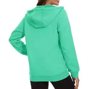 Sudadera con Capucha para Mujer, Diseño Moderno, Secado Rápido, Material de Algodón Cómodo, Cierre de Botones Parcial, Sudadera de Alta Calidad - Product Image 3