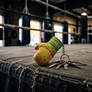 Llavero de Guantes de Boxeo Mini Taco, Divertido Regalo para Amantes del Taco, Colgante para Bolsa de Foodie, Logotipo Personalizado - Product Image 5