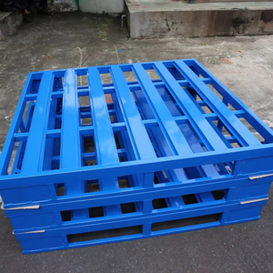 Steel <b>Pallet</b> Engineered With Strong Structure And High Load Capacity For Storage Handling And Transport Efficiency - Product Image 1