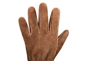 Gants de sécurité en cuir, longueur poignet, non doublés, thermiques, hiver, extérieur, écologiques, compatibles écran tactile, style uni, marron - Product Image 3