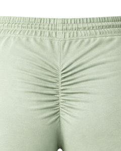 กางเกงขาสั้นผู้หญิงสีพีชเอวยางยืดพร้อมเชือกผูกเอว สวมใส่สบาย เหมาะสำหรับออกกำลังกาย ใส่ลำลองในฤดูร้อน หรือใส่ในชีวิตประจำวัน - Product Image 5