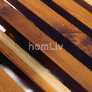Alfombrilla de Cocina de Madera de Teca Cuadrada Sorata, Ecológica y Natural, Segura para Alimentos, Sin Pintura ni Barniz, Halal, Personalizable - Product Image 3