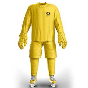 Uniforme de Hockey sobre Hielo Transpirable de Alta Calidad a Precio Económico, Diseño Personalizado de Tela Suave, Superventas en Línea - Product Image 1