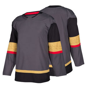 Maillot de hockey sur glace surdimensionné respirant de qualité supérieure, léger, respirant, fabriqué en usine, avec option OEM - Product Image 1