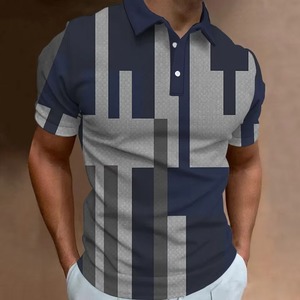T-shirts à manches courtes de haute qualité, tailles et couleurs personnalisées pour hommes, polos - Product Image 1