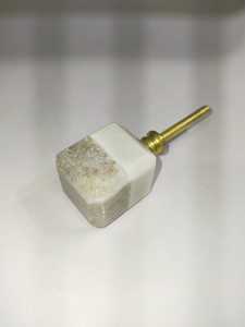 Bouton de meuble en pierre d'agate design pour collection de quincaillerie de mobilier moderne - Product Image 1