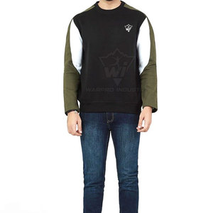 Customized <b>Men</b> Sweatshirts Long Sleeve Relaxed Fit Casual Fashion <b>Pullover</b> Durable Cotton Blend Street Clothing - Product Image 2