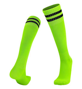 ALEXANDRIA INDUSTRIES 2026 Chaussettes de football montantes respirantes en tricot couleur unie pour adultes en Spandex/Polyester - Product Image 5
