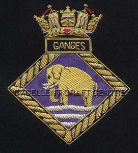 GANGES High Quality Lace Embroidered Patch <b>Sew</b>-On Fabric Badge Circular Luxury Design for Garment - Product Image 5