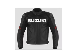 Men’s Zuzuki MotoCP Cowhide Leather <b>Racing</b> <b>Jacket</b>/Chaqueta – Premium Speed & Trackwear Gear Made To Measure CE Level 2 - Product Image 1