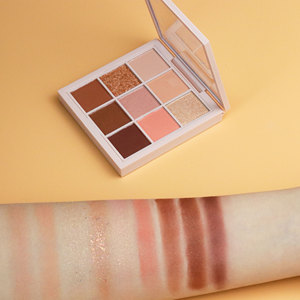 NATINDA เมจิก อายแชโดว์ พาเลทท์ 9 สี เนื้อแมตต์ ชิมเมอร์ เมคอัพมิเนอรัล สำหรับผิวโทนกลาง - Product Image 2