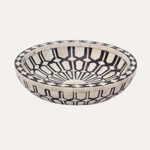 Bol à incrustation d'os bol à incrustation d'os de style marocain fournisseur d'usine prix abordable bol de service plats assiettes japonais - Product Image 5