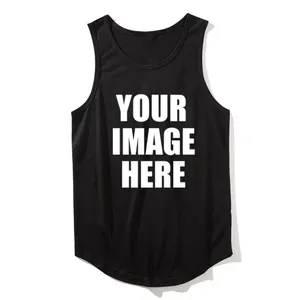 High Quality OEM custom Made tank top gym <b>stringer</b> muscle Hot Sale tank top <b>men</b> gym <b>vest</b> fitness <b>men's</b> Customized tank tops - Product Image 1