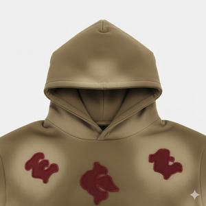 Fabricante de Ropa Vintage, Venta al Por Mayor, Sudaderas Personalizadas de 455 g/m², 100% Algodón, Secado Rápido, Invierno, Estilo Casual, con Detalles Desgastados en la Parte Delantera - Product Image 4