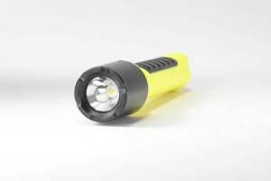 Rechargeable Compact Handheld LED Flashlight 390Lumens IP68 Waterproof <b>AA</b> <b>Battery</b> Industrial Use Flood Beam - Product Image 4