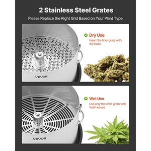 Trimmer Manuale per Foglie e Germogli da 16 Pollici con Lame in Acciaio Inox, Taglio Visuale per Giardini Idroponici Umidi e Asciutti, Attrezzo da Giardinaggio - Product Image 4