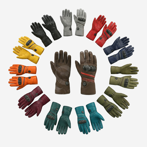 Winter Summer Genuine Leather Motorcycle <b>Gloves</b> <b>Touchscreen</b> Windproof Waterproof Riding Racing Biker Protective Gear <b>Gloves</b> Men - Product Image 1