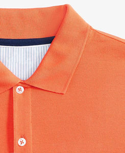 Camiseta de Manga Corta para Hombre, Corte Ajustado, Color Naranja, Personalizable (OEM/ODM), 100% Algodón, Secado Rápido, Transpirable, para Verano, Impresión de Alta Calidad - Product Image 2