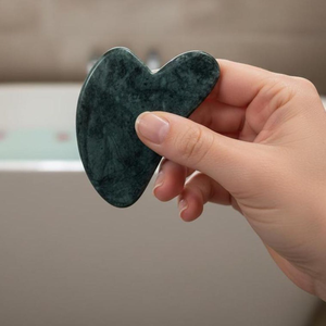 Herramienta Gua Sha de Cerámica Natural Hecha a Mano, Piedra de Masaje Facial, Cuidado de la Piel, Ritual de Belleza, Herramienta de Raspado, Cuidado Personal, Bienestar - Product Image 1