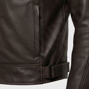 Chaqueta de Motociclista de Cuero Genuino para Hombre de la Mejor Calidad, Nueva Colección de Invierno, Chaquetas de Motocicleta con Protecciones Desmontables Personalizadas - Product Image 5