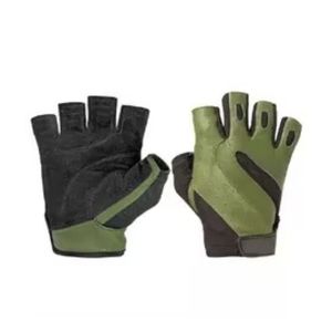 Guantes de Neopreno Flexibles con Ribete Verde para Gimnasio, Ideales para Rutinas Versátiles, Proveedor Profesional - Product Image 1