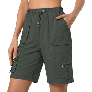 Custom Clothing Manufactures Oem Women Cargo Shorts With Top Quality In Best <b>Material</b> Popular Look Daily To Wear Women's Shorts - Product Image 2