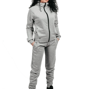 Conjunto Deportivo Informal Personalizado para Mujer, de Secado Rápido, Estampado Sólido, Transpirable, para Gimnasio, Talla Grande, Ropa de Invierno Cálida - Product Image 1