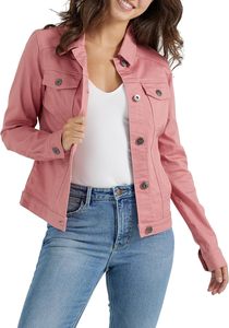 Fashion Women <b>Denim</b> Jacket Relaxed Fit Washed Cotton Jean <b>Coat</b> Casual Button Up Streetwear Trendy Premium Everyday Outfit Look - Product Image 6