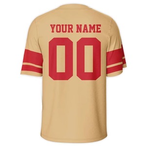 Nueva camiseta de fútbol americano, uniforme deportivo para todas las temporadas, camisetas de concepto para equipos de fútbol masculino - Product Image 2