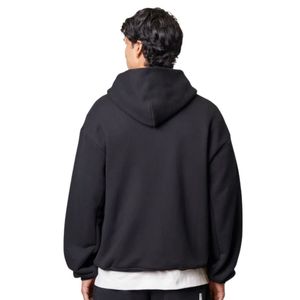 Sudadera con Capucha y Cierre para Hombre, Modelo Laundered Classics, Cómoda y Elegante, en Color Negro Lavado, Calidad Premium - Product Image 5