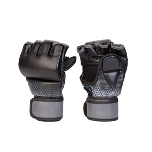 Wholesale Custom Logo Faux Leather Boxing Gloves High Quality Non-Slip Lightweight for Closure Grappling Gloves Boxing - Product Image 4