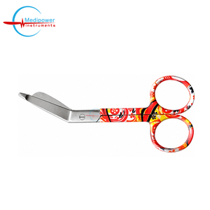 Ciseaux d'infirmière Medipower Instruments, pinces à pansements aux couleurs créatives, en acier inoxydable durable, instruments chirurgicaux certifiés CE - Product Image 5