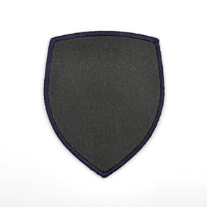 Personalized Embroidered Corporate Event Patch Branding <b>Tags</b> for <b>Bags</b> Uniforms High Quality Laser Cut Damask Fabric - Product Image 2