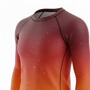 Camiseta de Manga Larga Unisex para Surf, Festival, Natación, Secado Rápido, Protección UV, BJJ, MMA, Jiu Jitsu, Grappling, Ropa Deportiva - Product Image 4