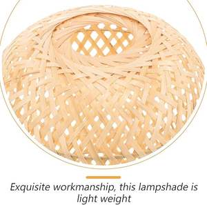 Pantalla de Lámpara de Bambú al por Mayor, Iluminación Colgante Natural, Diseño Minimalista Hecho a Mano para Decoración de Interiores, Fabricado por KingCraftViet - Product Image 6