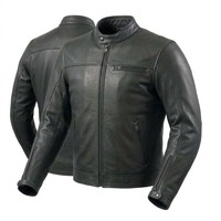Chaqueta de Cuero Delgada y Larga para Hombre, Diseño Minimalista, Impermeable, Transpirable, para Motocicleta, Estilo Urbano, Cuero Genuino de Vaca