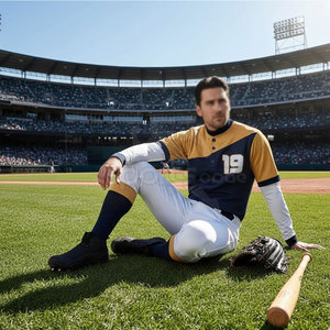 Ensemble de maillots et pantalons de baseball personnalisés sublimés, vêtements de baseball professionnels, fabrication OEM ODM, vente en gros - Product Image 6