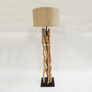 Liana Standing Lamp Decorative Exotic Style Wooden lamp for Home Interior Bedroom Living Room Hotel - Product Image 2