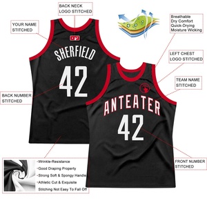 Camiseta de Baloncesto Personalizada de Malla de Secado Rápido, Camiseta Deportiva sin Mangas con Nombre y Número del Equipo, Ropa para Juego - Product Image 2