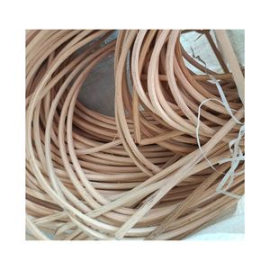Bandes de rotin naturel (Beige/Blanc Grade A) pour la fabrication artisanale de meubles, paniers, chaises, plateaux, abat-jour et articles décoratifs - Product Image 1