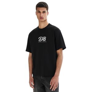 เสื้อยืดสตรีทแวร์ทรงหลวมสำหรับผู้ชาย ผ้าคอตตอนหนานุ่ม คอกลม แฟชั่นทันสมัย สำหรับผู้ผลิตเสื้อผ้าขายส่ง - Product Image 1