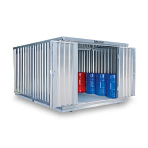 Contenitore per materiali pericolosi SRC-S 3.2W zincato, con porta a due ante - Product Image 4