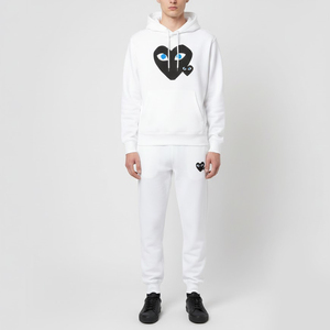 Ensembles de survêtement surdimensionnés en molleton lourd avec logo brodé personnalisé, vêtements décontractés avec logo personnalisé, survêtements brodés délavés - Product Image 1