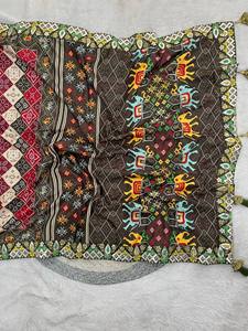 Special Designer Collection <b>Presented</b> by Rv Creation embroidered Lace border of malti colour threads - Product Image 5