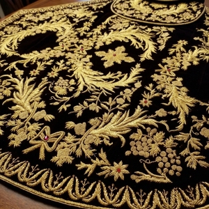2026 Custom Premium Masonic Grand Master Apron Heavy Gold Bullion Embroidery Luxury Lodge Regalia - Product Image 2