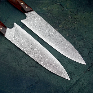 Couteau de Chef Damas LEGACY BLADES Fait Main, Couverts de Cuisine, Manche en Bois, Logo Personnalisé, Fournisseur d'Étiquettes Privées - Product Image 6