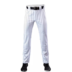Men's Baseball Softball Printed Striped Training Teams Sports Pants Plus Size Custom Design Print Durable Baseball Long <b>Knickers</b> - Product Image 4
