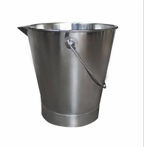 Cubo de agua con asa, cubo de metal de alta calidad, cubeta para cerveza, cubo para hielo para fiestas y cocina, multifuncional - Product Image 5