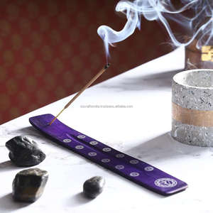 Best Selling Handmade-Burner Wooden-Incense-<b>Stick</b> Holder Ash-Catcher Stand for-Aromatherapy Meditation Yoga - Product Image 4